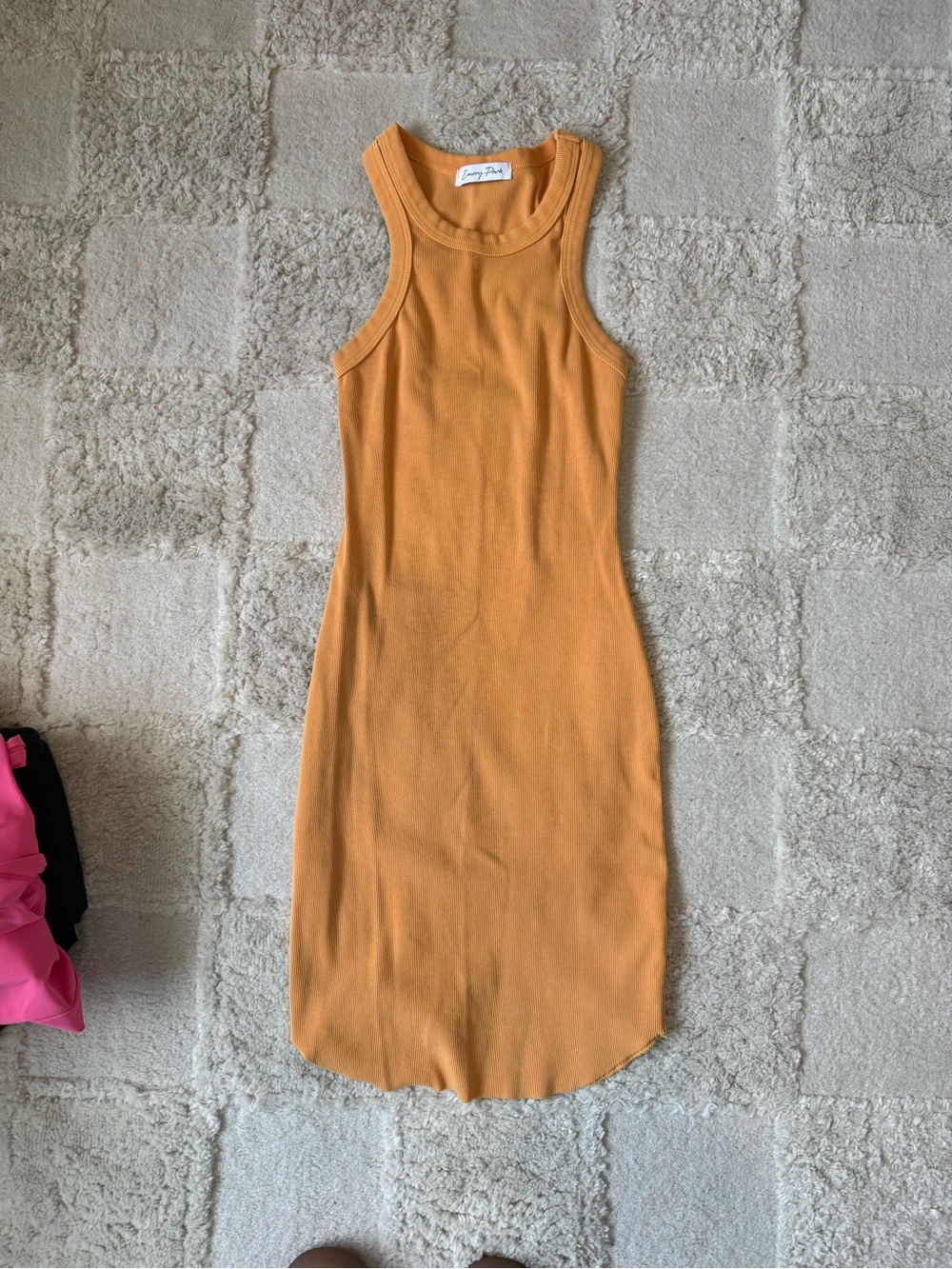 Ribbed Tank Mini Dress
